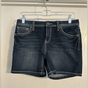 Earl Jeans | NWT Dark Blue Denim Shorts Size 6
